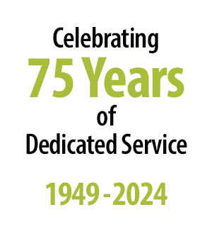 Celebrating 75 Years of Dedicated Service - 1949-2024